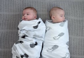 Mama Designs Otulacz Muślinowy 2szt Pineap