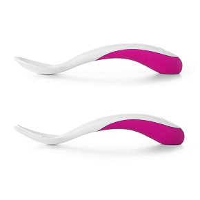 OXO Sztućce Plastikowe w Etui 12m+ Pink