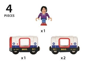 BRIO World Metro – Światła i Dźwięk