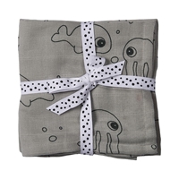 Done by Deer Sea Friends Otulacz 2szt Grey