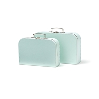 Kids Concept Zestaw Walizek 2 szt Green
