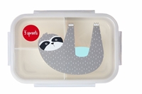 3 Sprouts Lunchbox Bento Leniwiec Grey