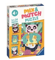 Ravensburger Mix&Match Puzzle Zwierzaczki