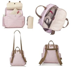 Babymel Torba Plecak Robyn Dusty Pink