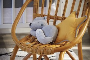 Tineo Klin Niemowlęcy i Zabawka Pluszowa 2w1 Little Wolf