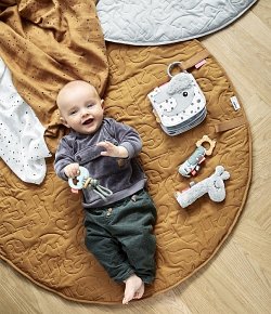 Done By Deer Mata Okrągła Mustard