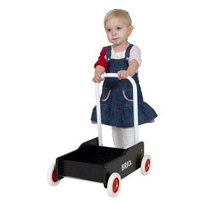BRIO Pchacz Drewniany Do Nauki Chodzenia B