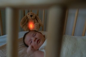 Zazu RO Szumiąca Lampka Nocna Królik Beige