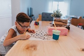 Silikids Kubek ze Słomką Sea/Lime