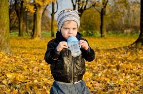 ZoLi BOT Kubek Niekapek 180ml Orange