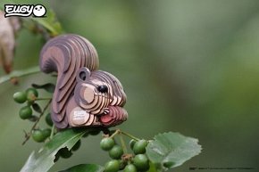 Eugy Układanka Eko 3D Wiewiórka Syberyjska