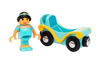 BRIO Disney Princess Królewna Jasmine z Wagonikiem