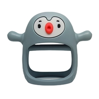 Smily Mia Gryzak Silikonowy Pingwin Buddy Iron Green