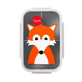 3 Sprouts Lunchbox Bento Lis Grey