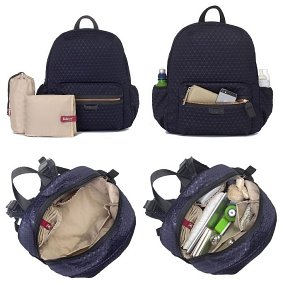 Babymel Plecak dla Mamy Luna Navy Scuba