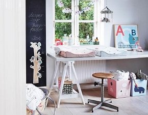 Done by Deer Tablica Zielona Nosorożec