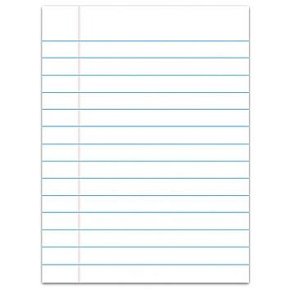 Wallies Tablica Ścieralna Kartka W Linie