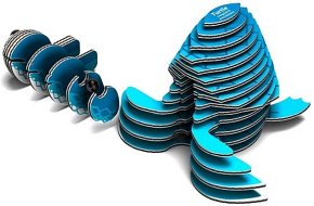 Eugy Układanka Eko 3D Żółwik