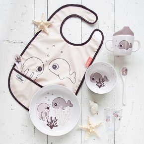 Done By Deer Sea Kubek z Ustnikiem Powder