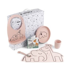 Done by Deer Zestaw Prezentowy Obiadowy Dinner Time Powder Mix