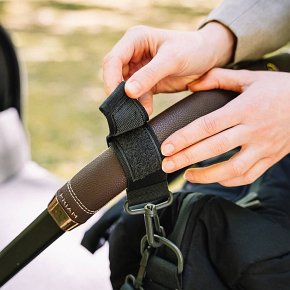 Done by Deer Torba do Wózka z Przewijakiem Pikowana Black 24L