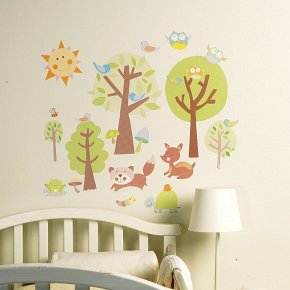 Wallies Naklejki Dzięcęce Opowieści Animal