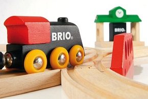 BRIO Classic Kolejka Drewniana Ósemka