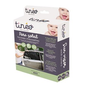 Tineo Osłona Przeciwsłoneczna do Samochodu dla Dzieci 2szt.