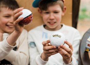 Ravensburger Puzzle 3D Kula Pokemon 54 el. Czerwona