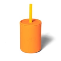 Avanchy La Petite Silikonowy Kubeczek dla Dziecka 6m+ Orange
