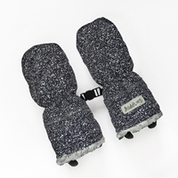 Juddlies Rękawiczki Salt& Pepper Black S