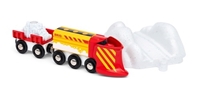 BRIO World Pociąg z Pługiem Śnieżnym