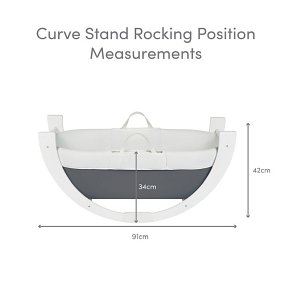 Shnuggle Kosz Mojżesza ze Stojakiem Dreami Grey