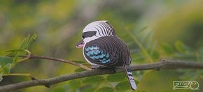 Eugy Układanka Eko 3D Ptak Kukabura