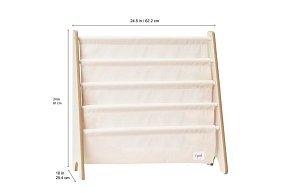 3 Sprouts Stojak na Książki Słoń Pink