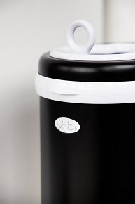 Ubbi Stalowy kosz na pieluchy Black Mat