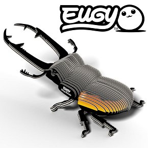 Eugy Układanka  Eko 3D Chrząszcz Jeleń