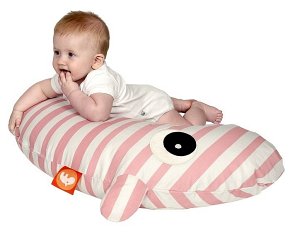 Done by Deer Poduszka 3 w 1 Hipopotam Nieb