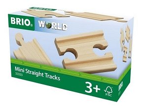 BRIO World Zestaw Torów Prostych Krótkie
