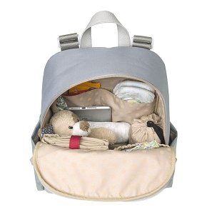 Babymel Plecak z Ekoskóry Gabby Pale Grey