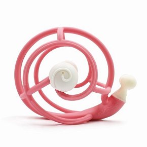 Mombella Gryzak z Grzechotką Ślimak Deluxe