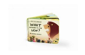 Halftoys Magnetyczny Składany Lew z Książeczką
