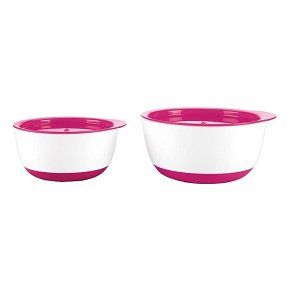 OXO Zestaw Miseczek z Pokrywką Pink 2 szt