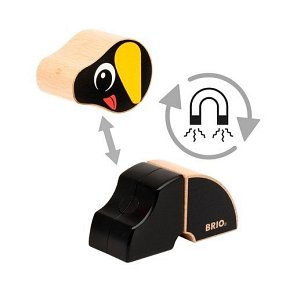 BRIO Klocki Magnetyczne Jamnik i Kot