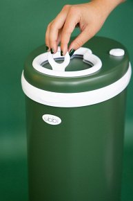 Ubbi Stalowy Kosz na Pieluchy Pantone Green