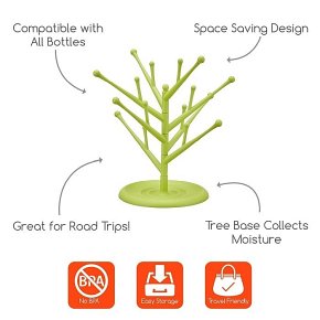 Innobaby Suszarka Stojąca na Butelki Green