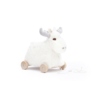 Kids Concept Edvin Łoś do Ciągnięcia White