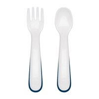 OXO Sztućce Plastikowe w Etui 12m+ Navy