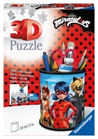 Ravensburger Puzzle 3D Przybornik na Biurko Miraculous 54 el.