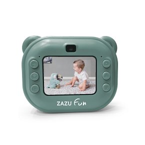 ZAZU Fun Aparat Cyfrowy dla Dzieci z Drukarką Green